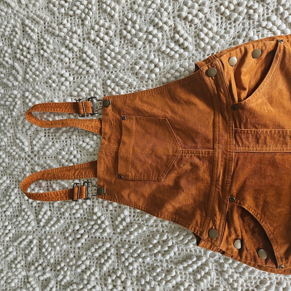Age of Aquarius Cord Overall Tan - Picture 10 of 13